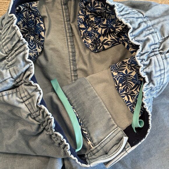 Tommy Bahama Coastline Cord Pull On 8" Stretch Shorts Mens Medium Blue - Picture 5 of 8